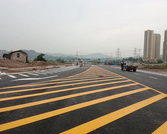 青岛道路划线